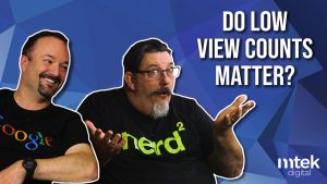Low View Counts - does it matter?