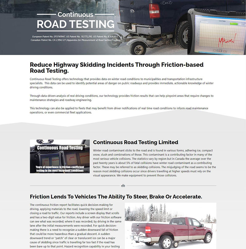 Continuous Road Testing